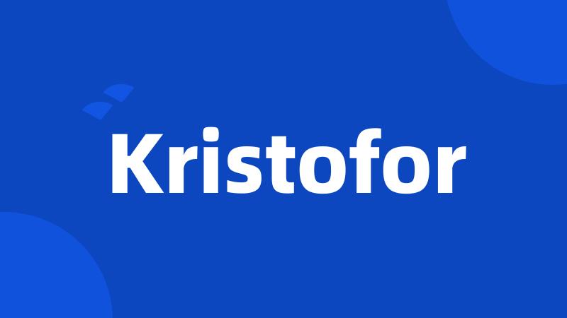 Kristofor