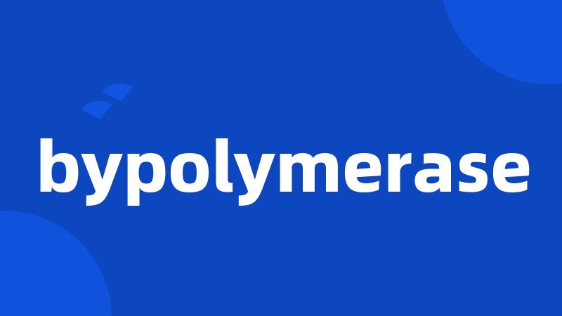 bypolymerase