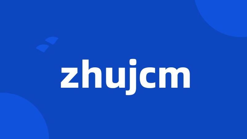 zhujcm