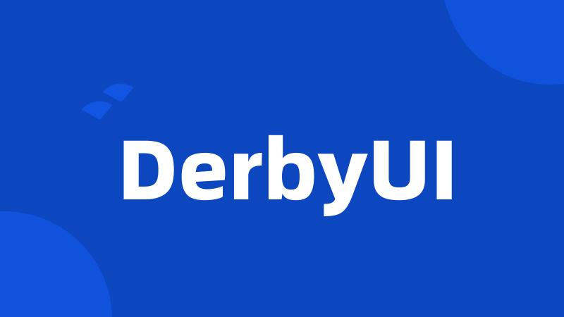 DerbyUI