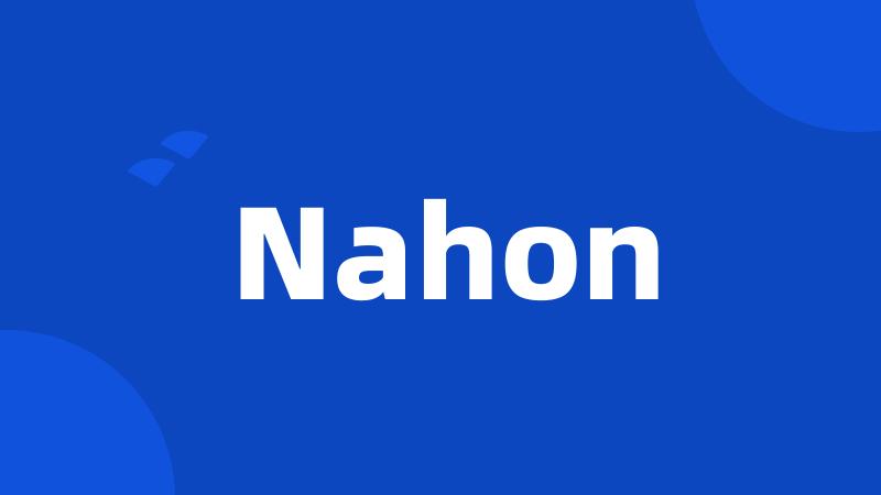 Nahon