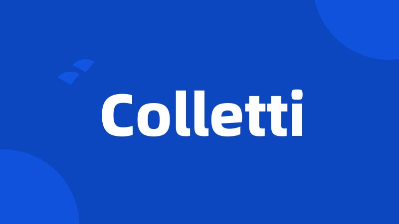 Colletti