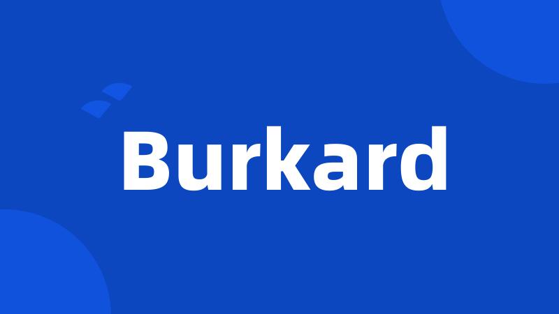 Burkard