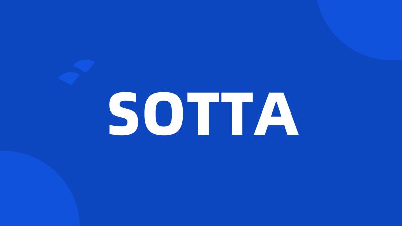 SOTTA