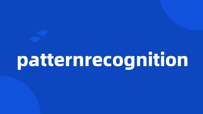 patternrecognition