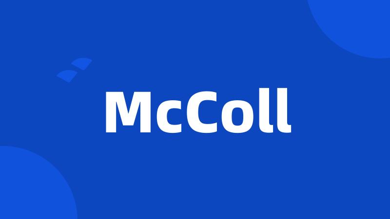 McColl