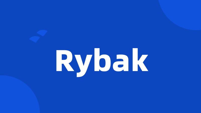 Rybak