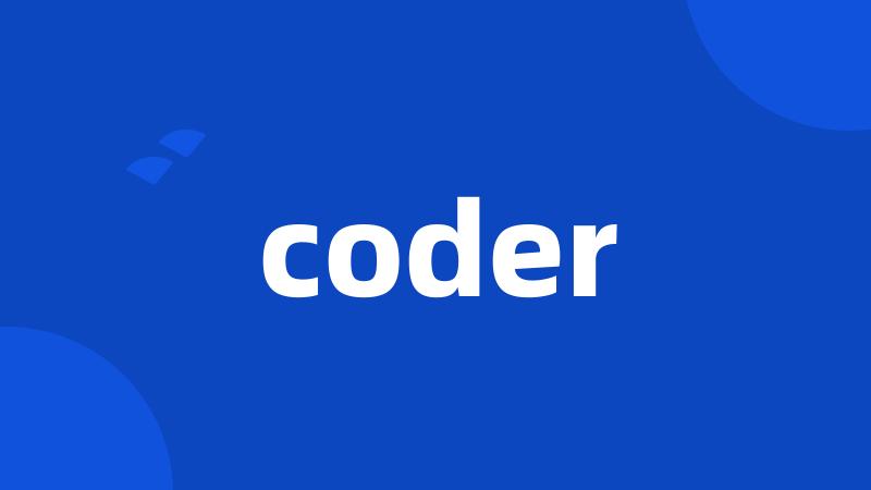 coder