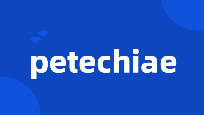 petechiae