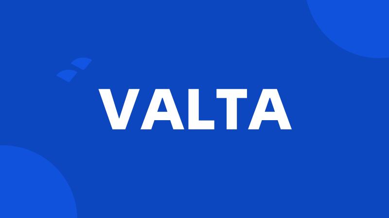 VALTA