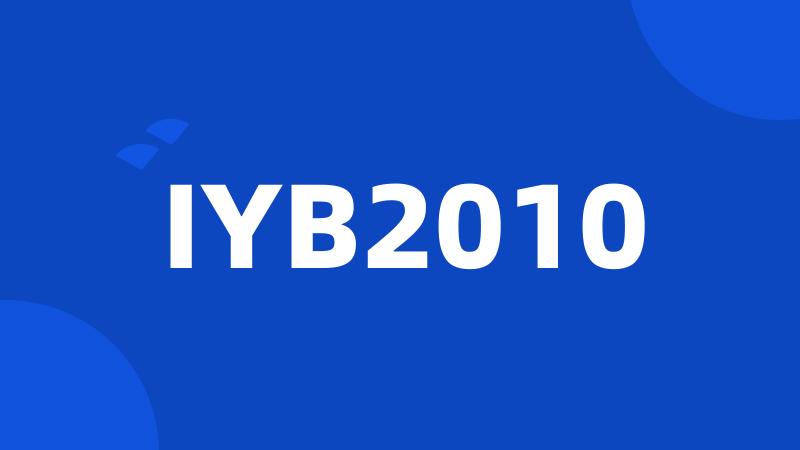 IYB2010