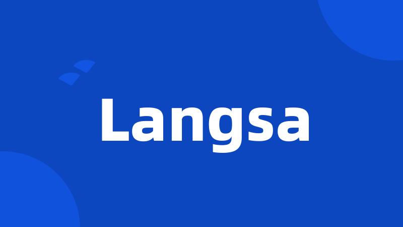 Langsa