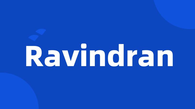 Ravindran