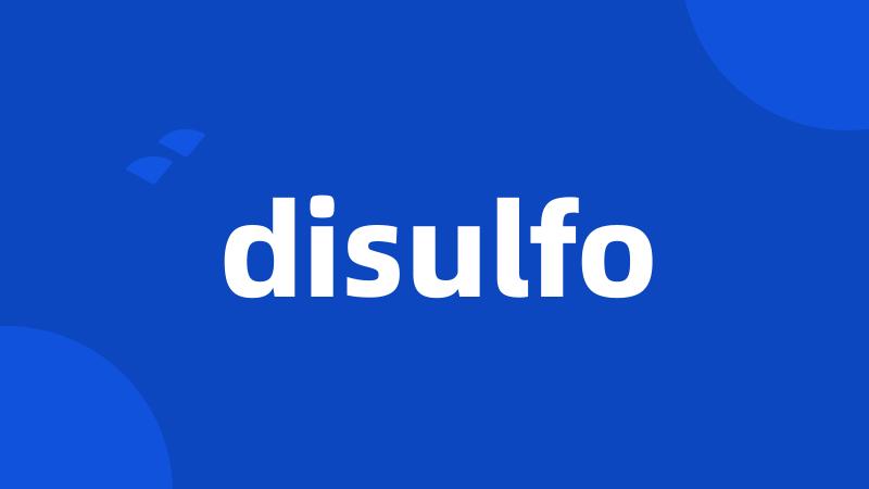 disulfo