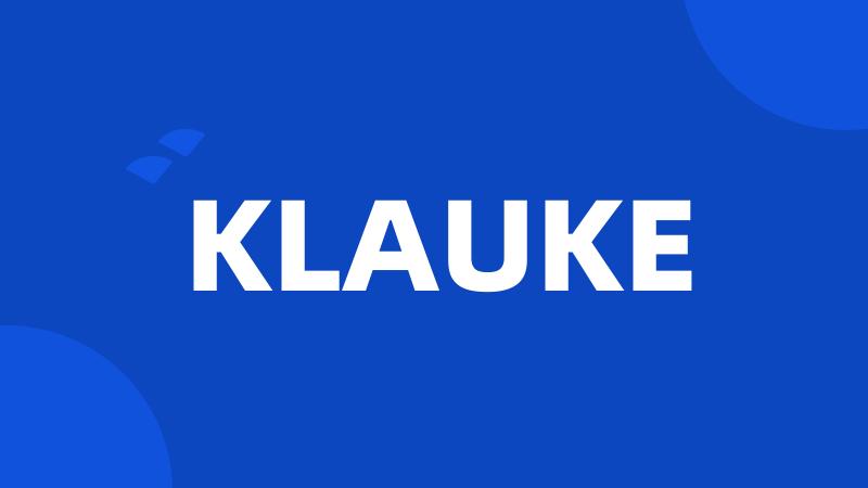 KLAUKE