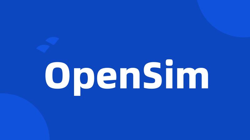 OpenSim