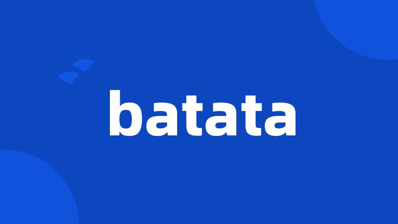 batata