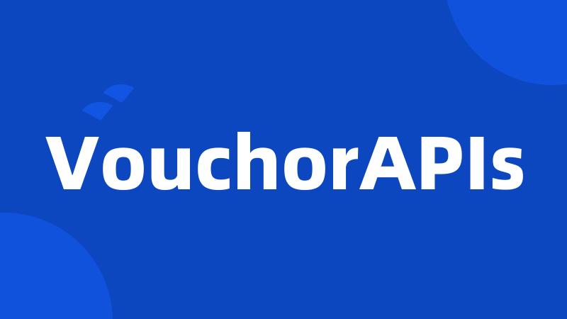 VouchorAPIs