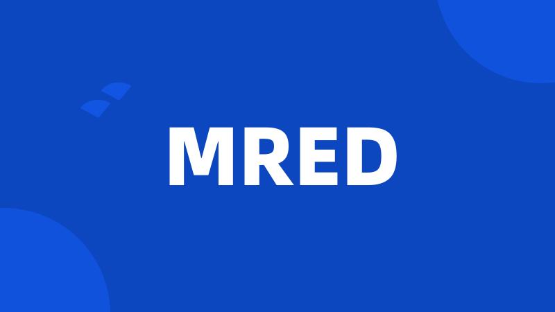 MRED