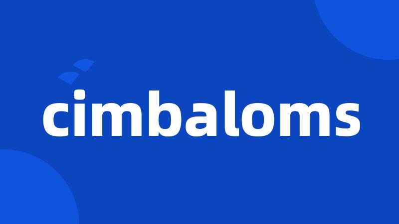 cimbaloms