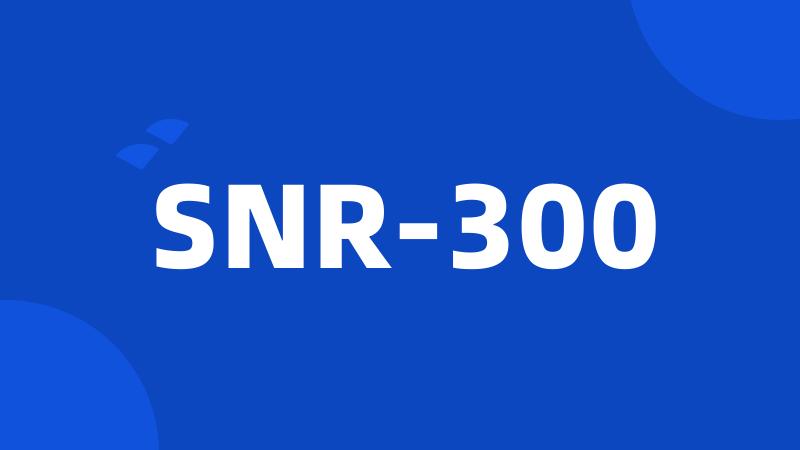 SNR-300