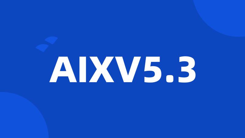 AIXV5.3