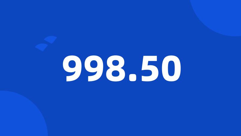 998.50