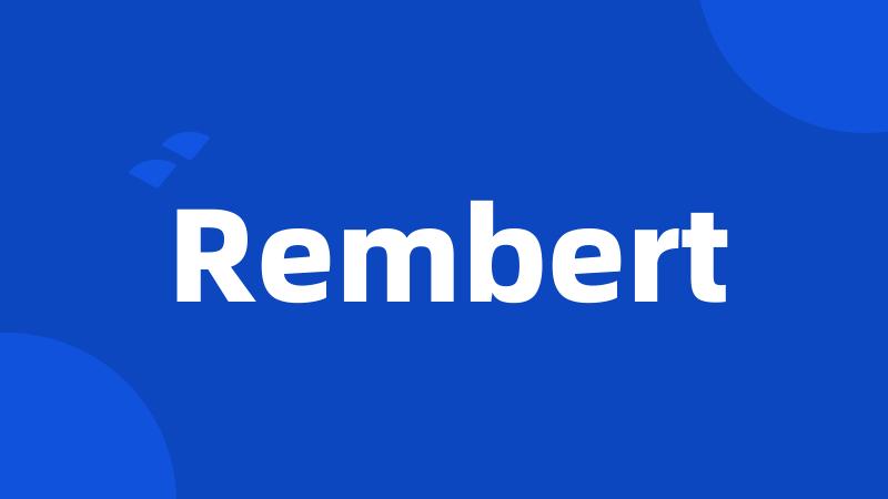 Rembert