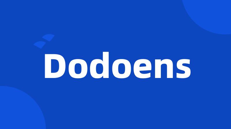 Dodoens