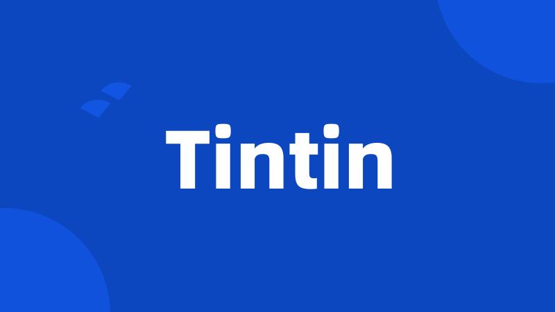 Tintin