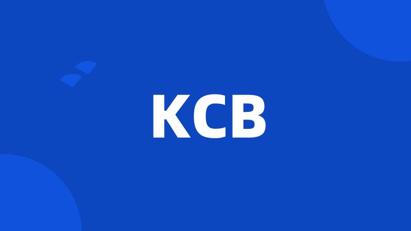 KCB