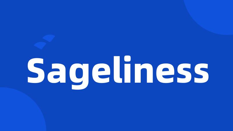 Sageliness