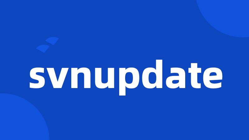 svnupdate