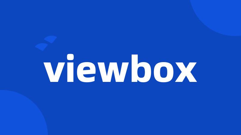 viewbox