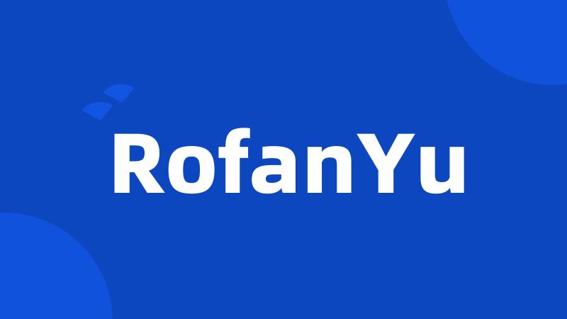 RofanYu