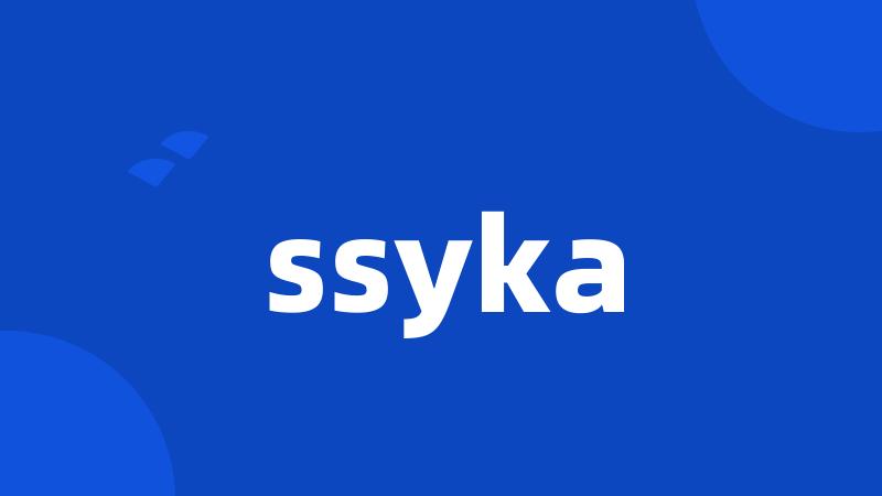 ssyka