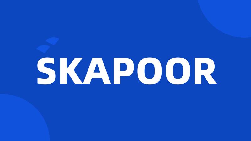 SKAPOOR