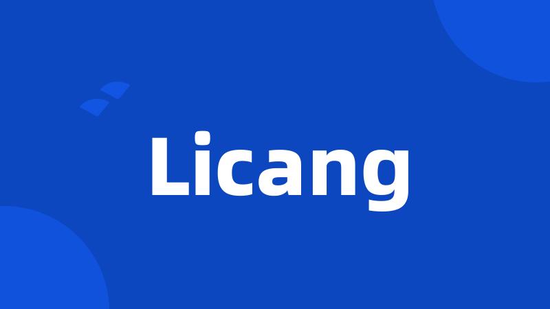 Licang