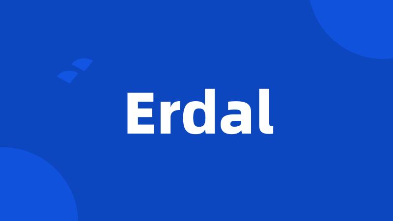 Erdal