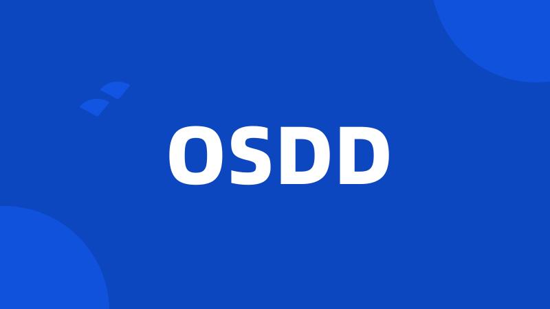 OSDD