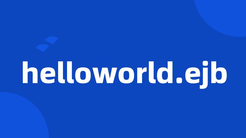 helloworld.ejb