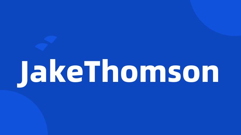 JakeThomson