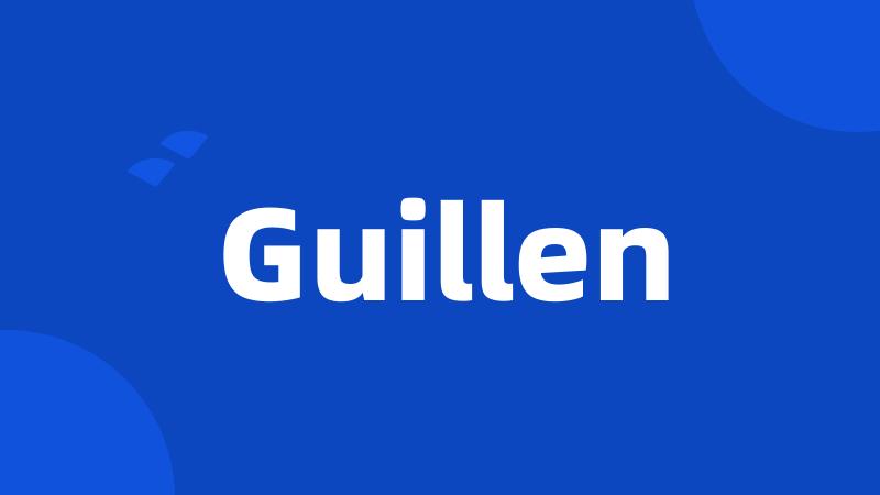 Guillen