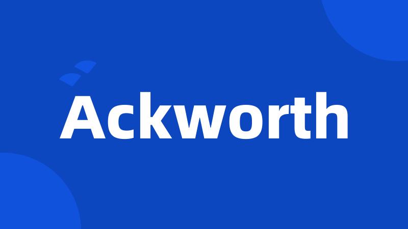 Ackworth