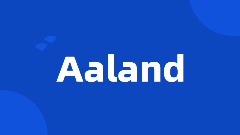 Aaland