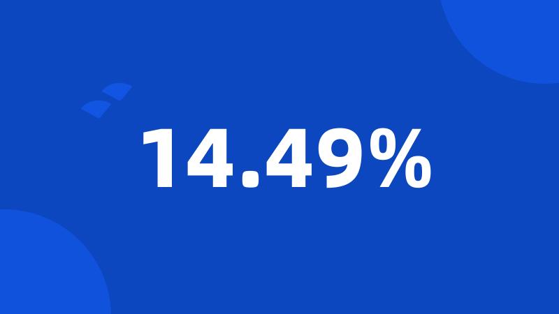 14.49%