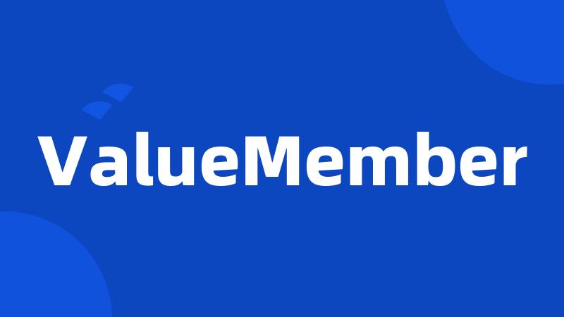 ValueMember