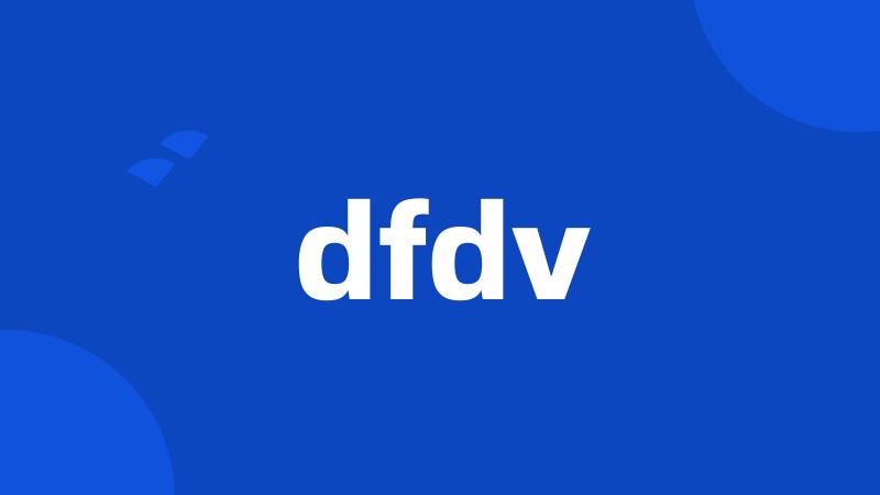 dfdv