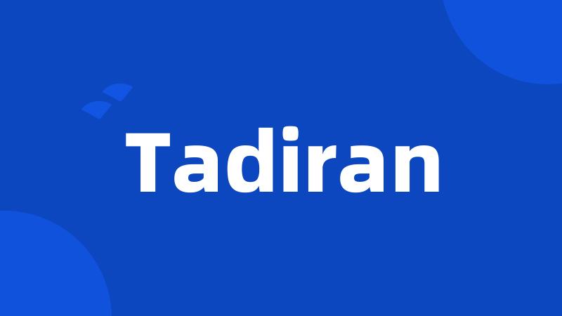 Tadiran