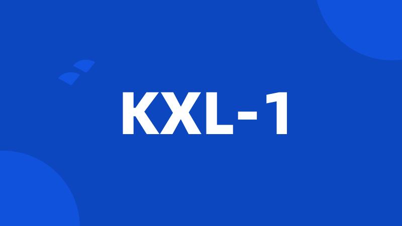 KXL-1